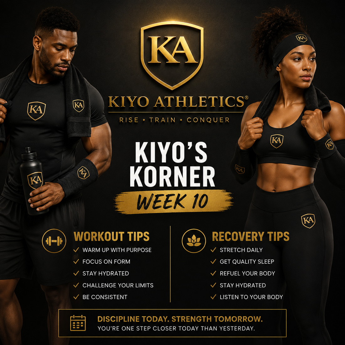 WEEK 10 : Workout & Recovery Tips
