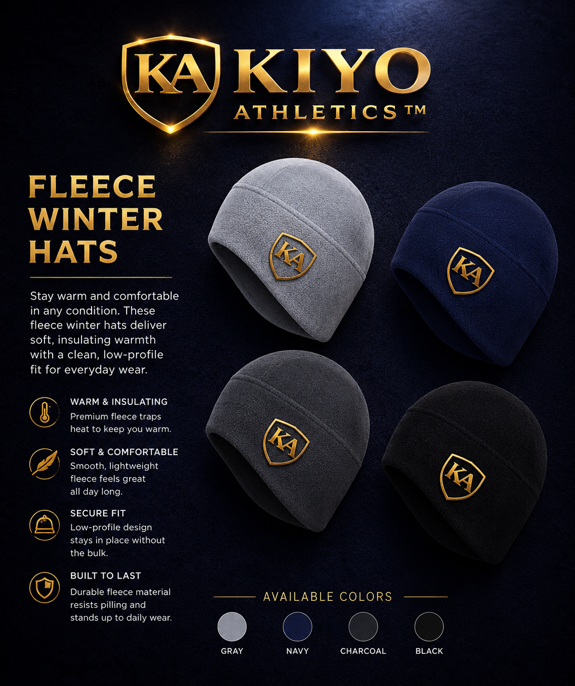 Fleece Winter Hat
