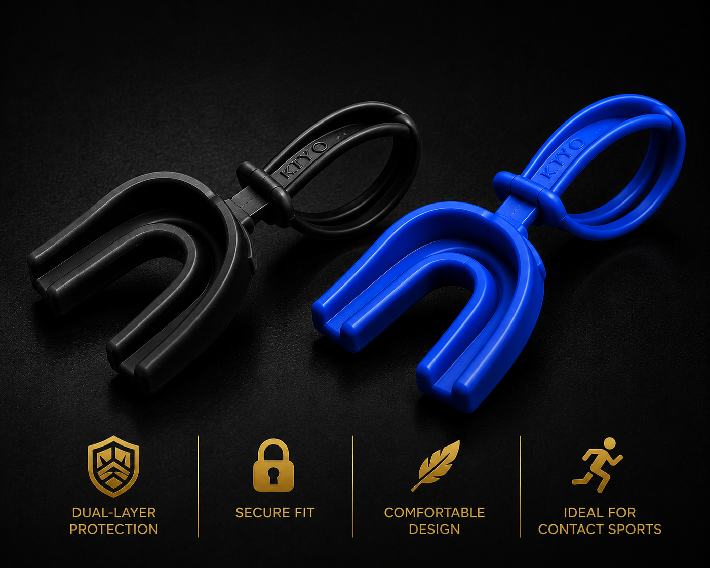 Kiyo Athletics Performance Mouthguard 2 Pack