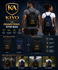 Kiyo Athletics Drawstring Gym Bag