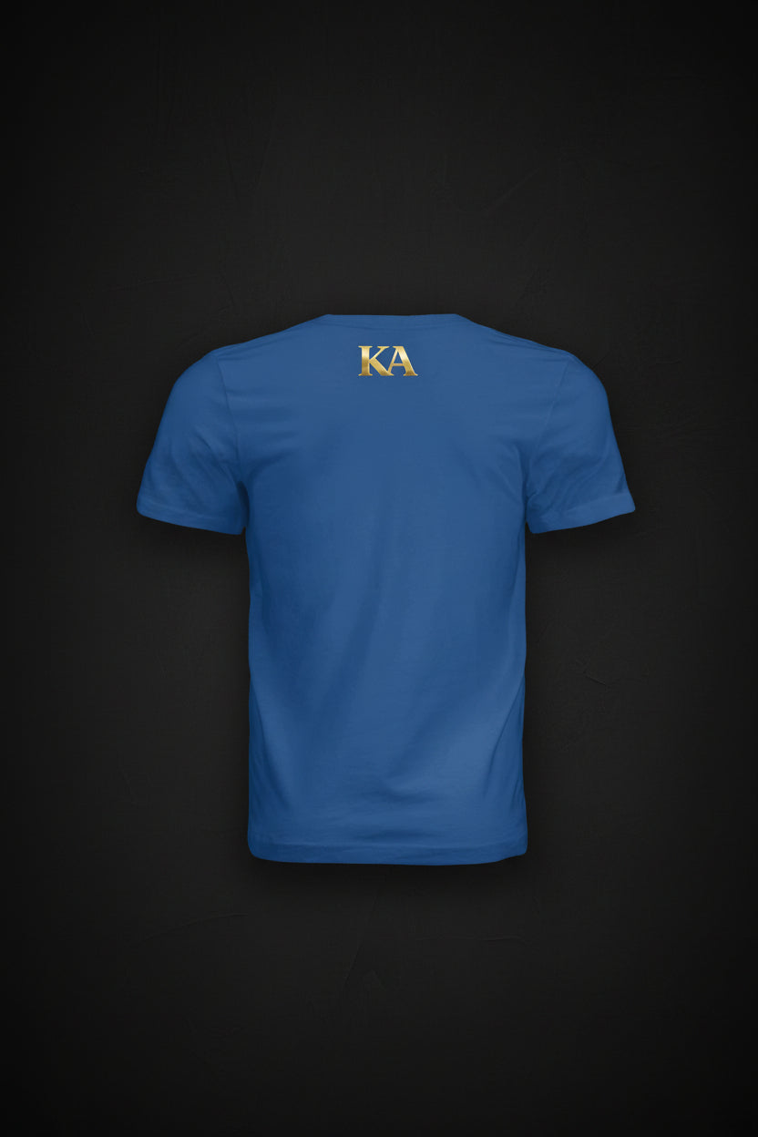 Solid True Royal Triblend - BACK