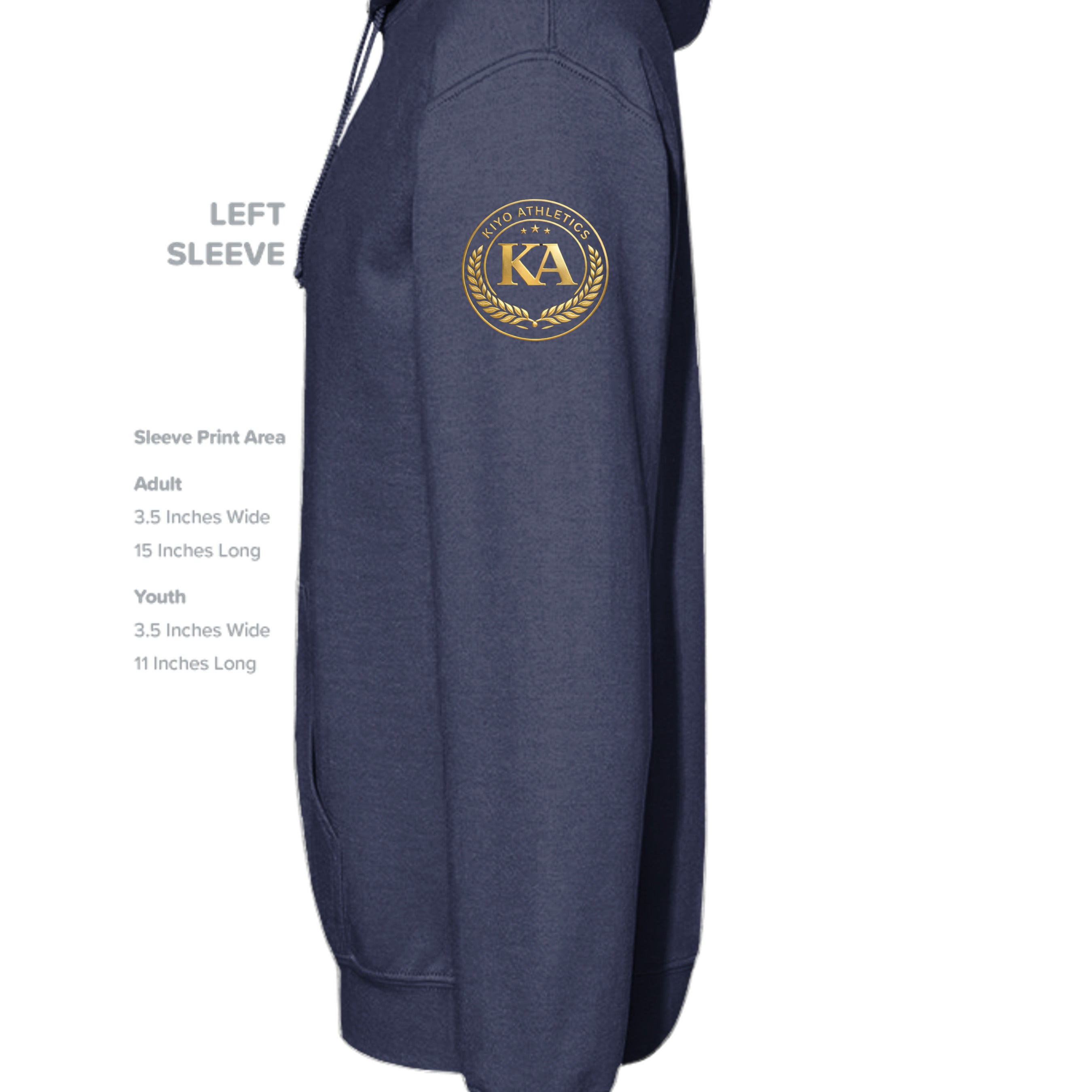Navy - F244 - SLEEVE_LEFT