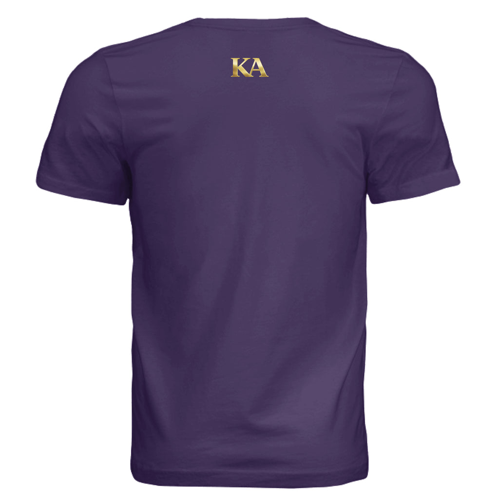 Solid Team Purple Triblend - BACK