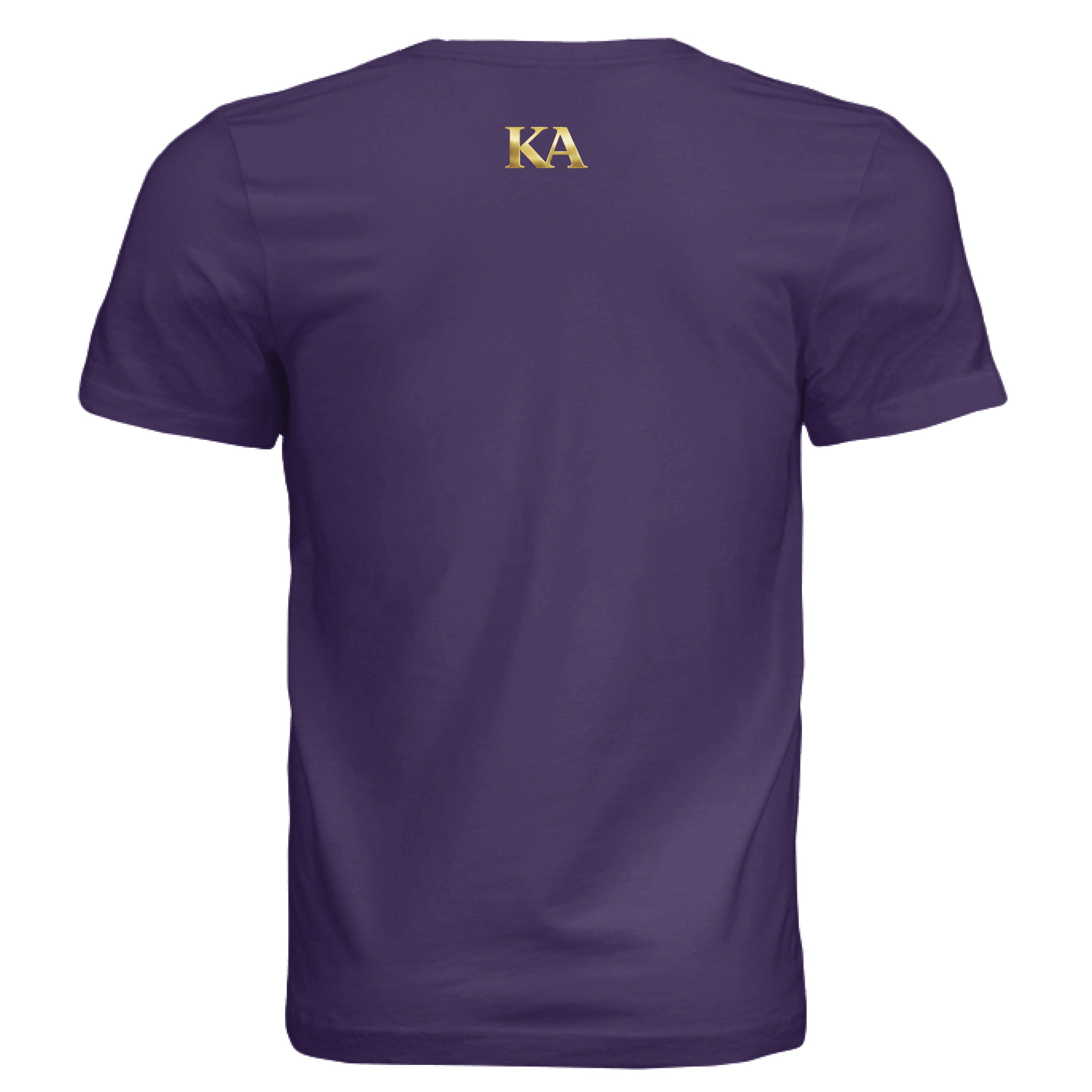 Solid Team Purple Triblend - BACK
