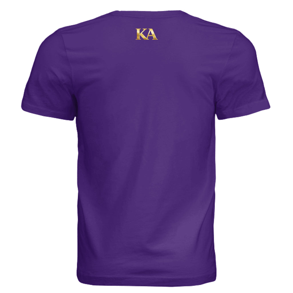 Solid Team Purple Triblend - 3413C - BACK