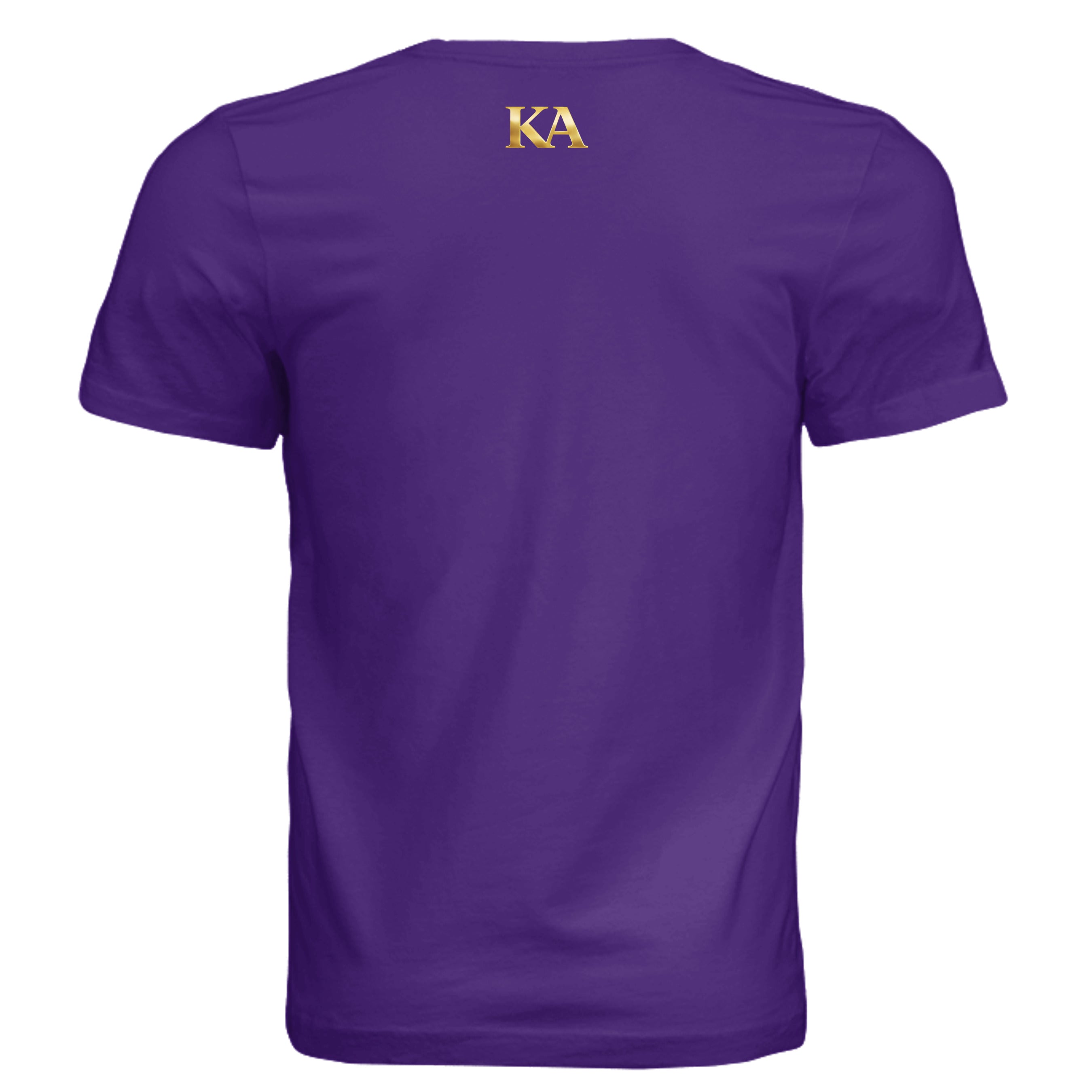 Solid Team Purple Triblend - 3413C - BACK