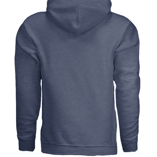 Heather Sport Dark Navy - G185 - BACK