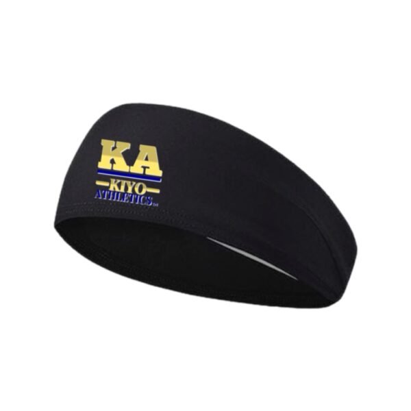 Kiyo Athletics Black Headband