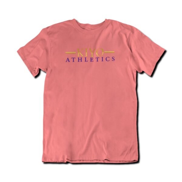 Signature Print Tee Kiyo Athletics Coral T-shirt