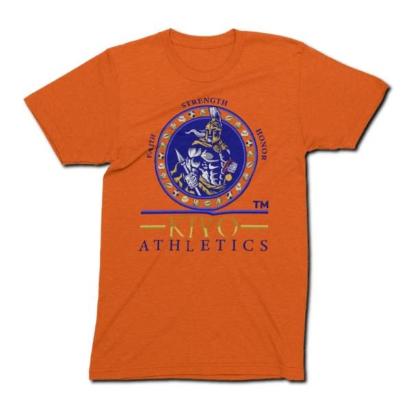 Spartan Classic Print Tees Orange